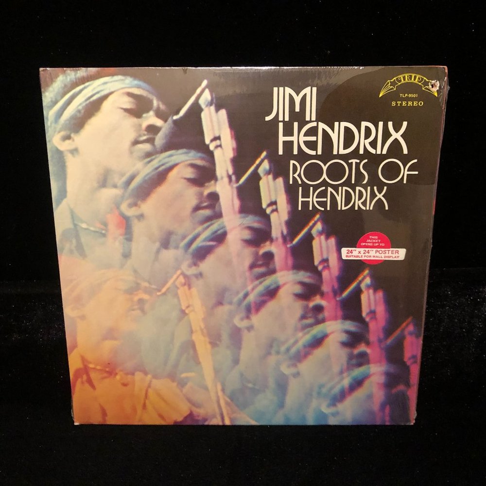 Jimi Hendrix SEALED Roots Of Hendrix w Poster LP Vinyl Record Album Trip TLP9501